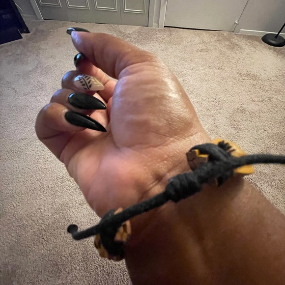 Braided Drawstring Bracelet - Picture 4 of 6